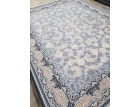 فرش700 شانه طرح نورا زمینه نقره ای